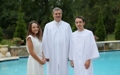 Крещение в церкви